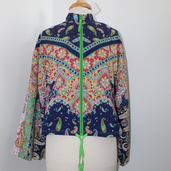 NWT Johnny Was JWLA Biya Active Breamar Night Kimono Sleeve Jacket Drop Shoulder - Picture 2 of 8